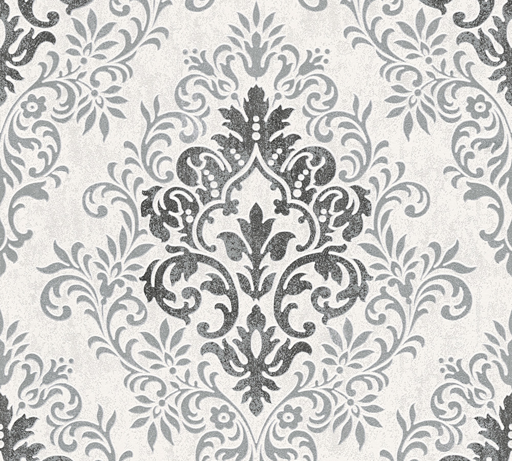 Bild von living walls Vliestapete »Tapete mit Ornamenten barock«, metallic-matt-glänzend-ornamental-floral-gemustert, Tapete Klassik Metallic Tapeten Wohnzimmer Schlafzimmer Küche modern