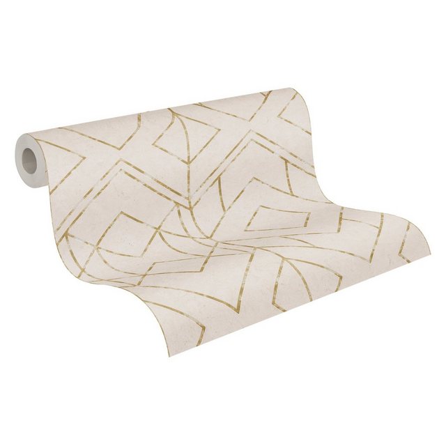 Bild von living walls Vliestapete "Metropolitan Stories, Ava New York", geometrisch-grafisch-Motiv, Orientalische Tapete Geometrisch Tapeten Wohnzimmer Schlafzimmer Flur