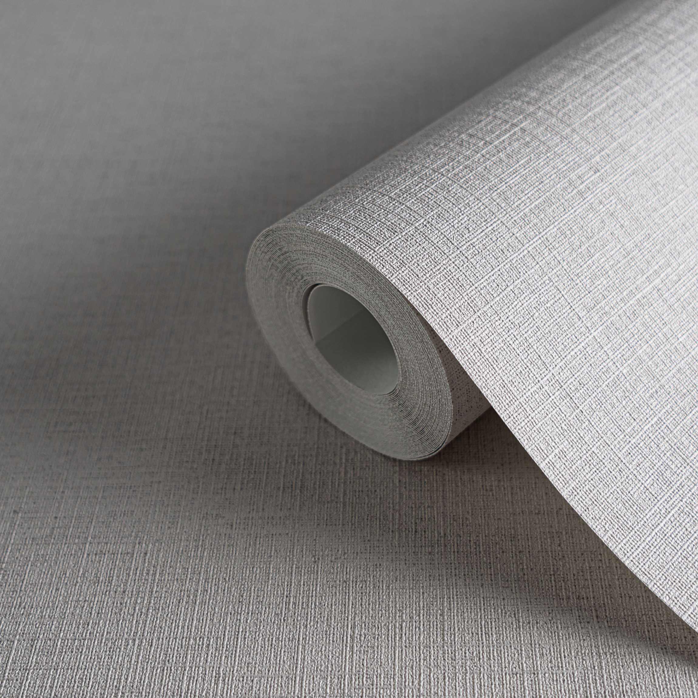 Bild von A.S. Création Vliestapete Struktur Textil Optik Einfarbig Beige 38903-1 Colourful World