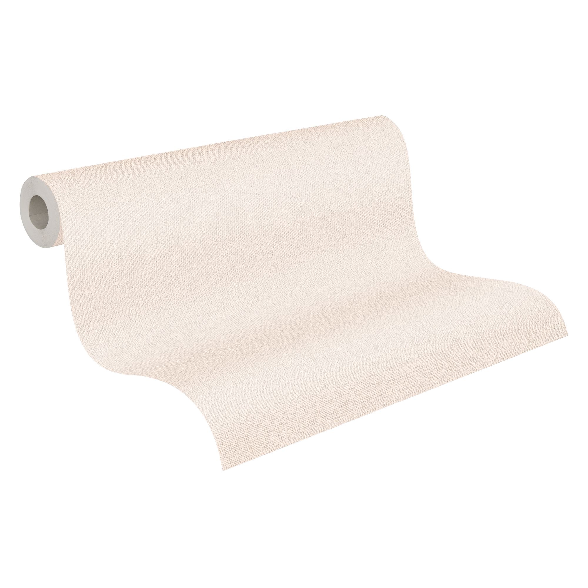 Bild von A.S. Création Jade 2 Vliestapete mit Textilmuster Unitapete 10,05 m x 0,53 m - Beige - einfarbige Strukturtapete Made in Germany - 390394