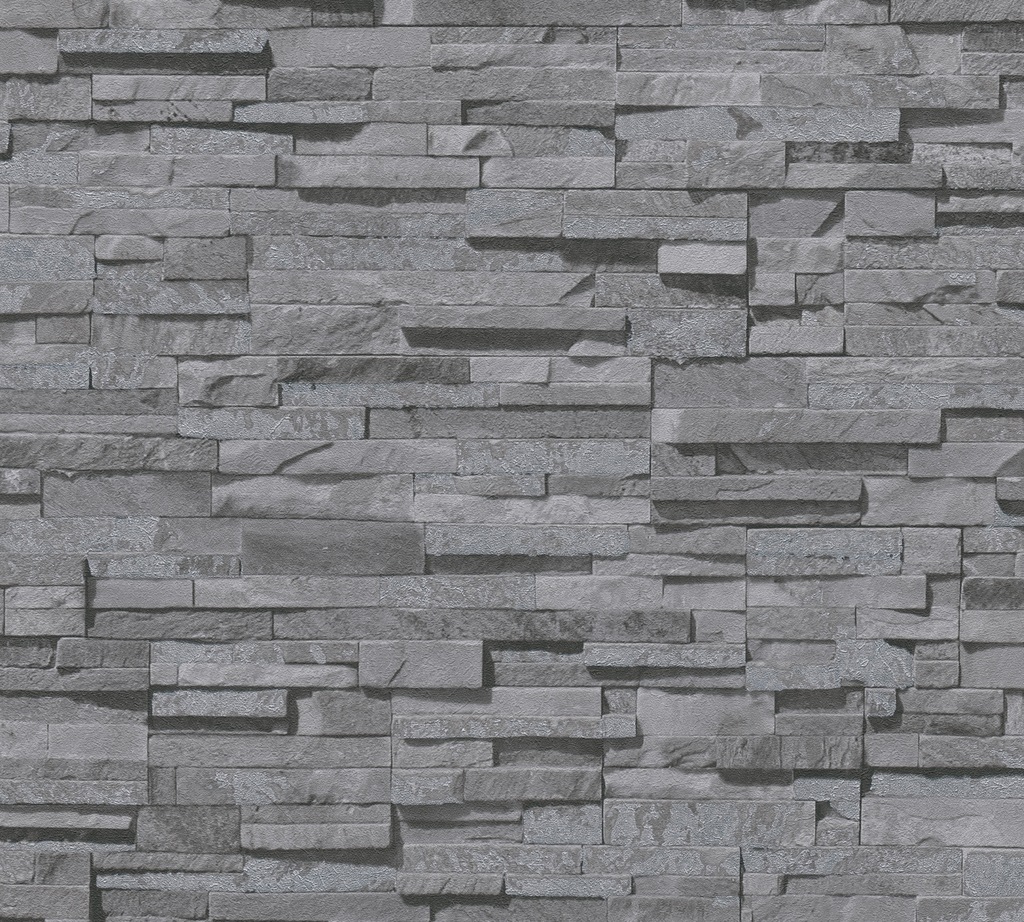 Bild von living walls Vliestapete "Metropolitan Stories. Travel Styles. Steintapete", leicht glänzend-gemustert-abstrakt, Tapete Steinoptik Steinwand 3D-Effekt Designtapete Hochwertig Tapeten