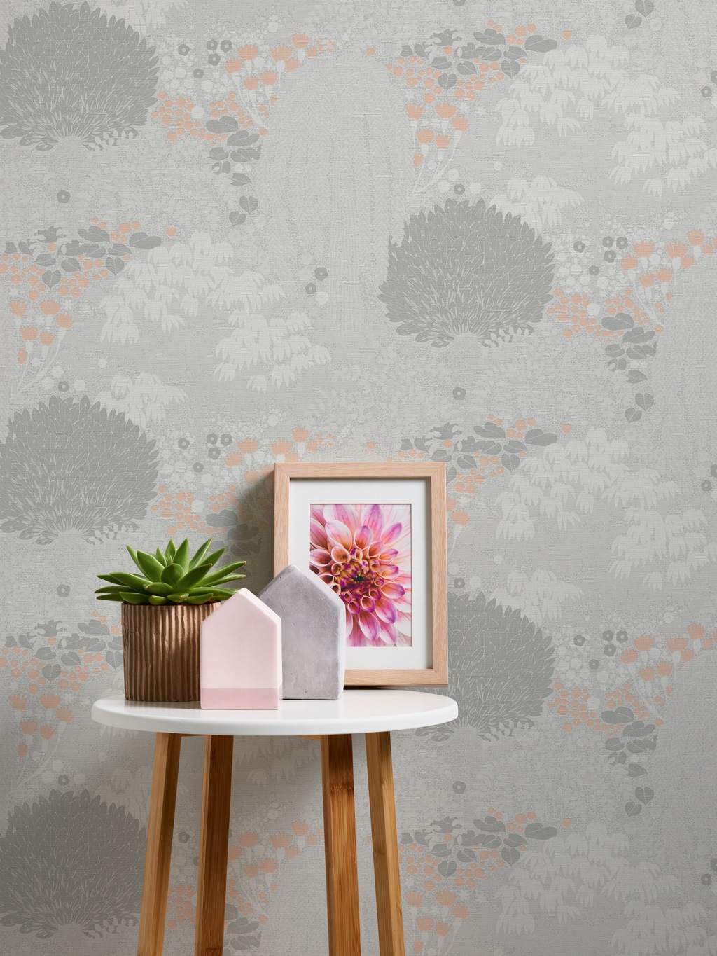 Bild von living walls Vliestapete "Famous Garden Wald-Tapete Mustertapete Floral Wald", matt, Vliestapete Pflanzen für Schlafzimmer Küche Wohnzimmer Wald Design