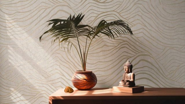 Bild von A.S. Création Vliestapete »Jade 2 3D-Tapete Mustertapete Metallic-Effekt 3D«, leicht glänzend, Vliestapete Grafik für Schlafzimmer Küche Wohnzimmer 3D Design modern