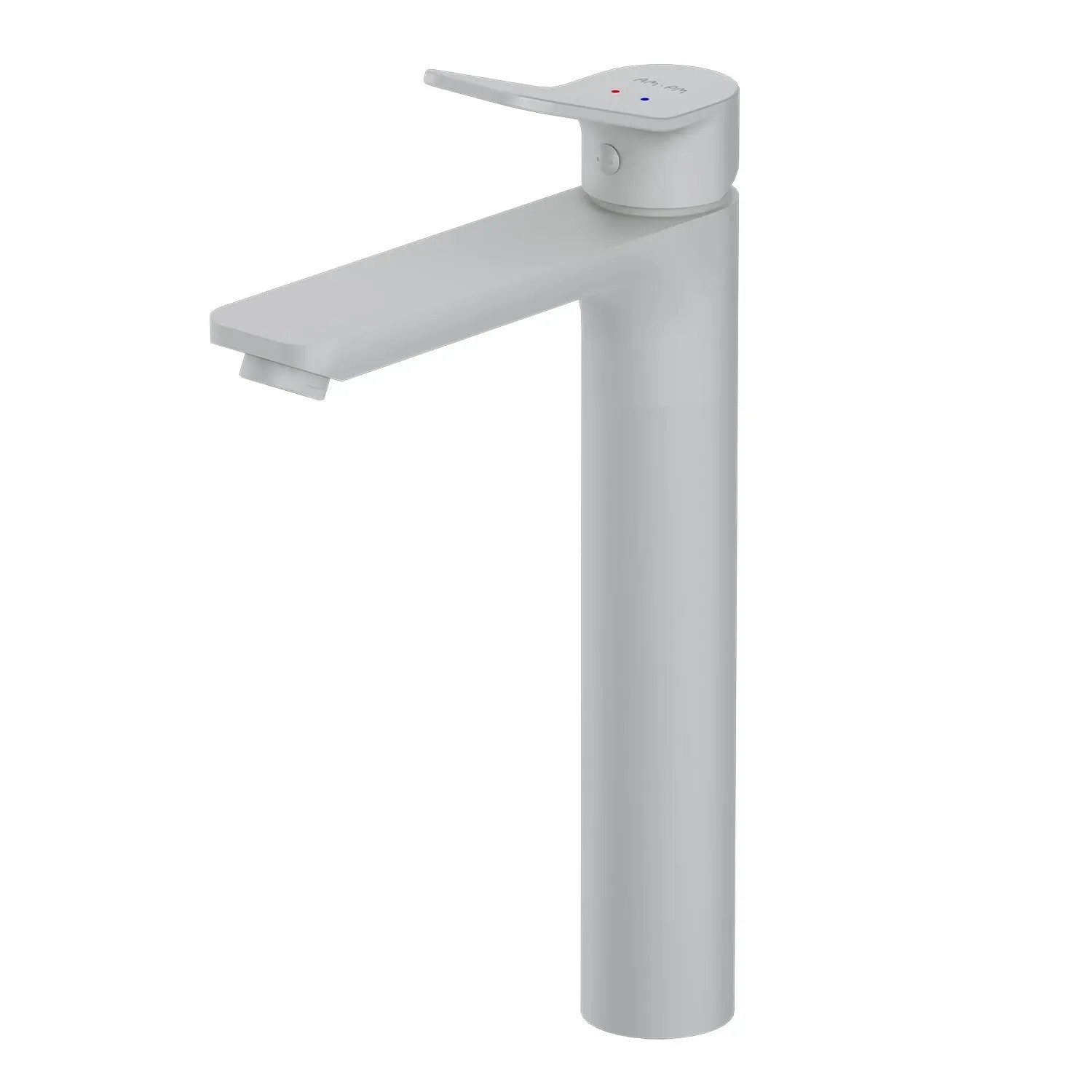 Bild von AM.PM Waschtischarmatur Waschbeckenarmatur X-Joy Waschbecken Wasserhahn Bad (mit hohem Auslauf, Mischbatterie) geräuscharme Keramikkartusche, Waschtisch Mischbatterie