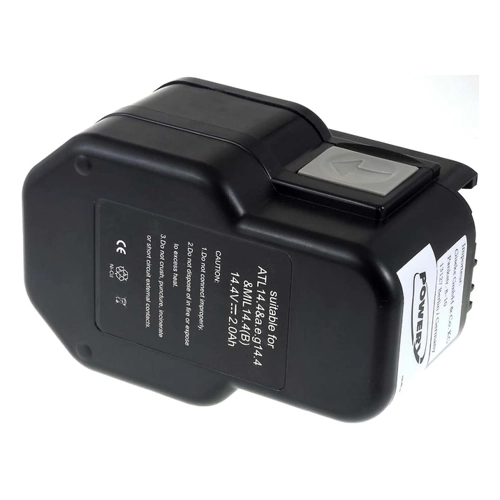 Bild von Akku für Atlas Copco Typ System 3000 B14.4 - 2000mAh, 14,4V, NiMH