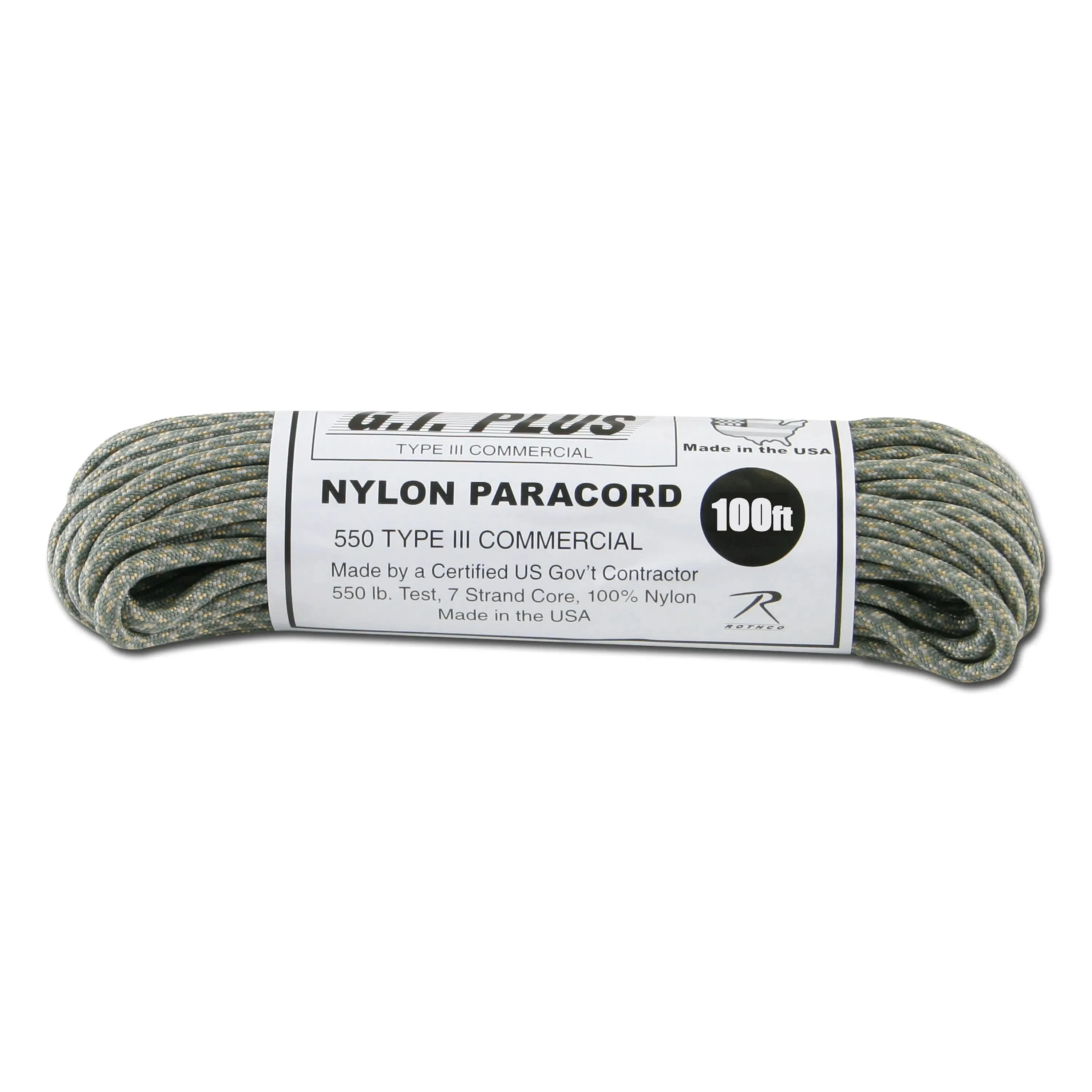 Bild von Rothco Fallschirmleine Nylon Type III 550 LB AT-digital