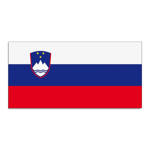 Bild von Slowenien Flagge - Hochwertige Polyester Fahne