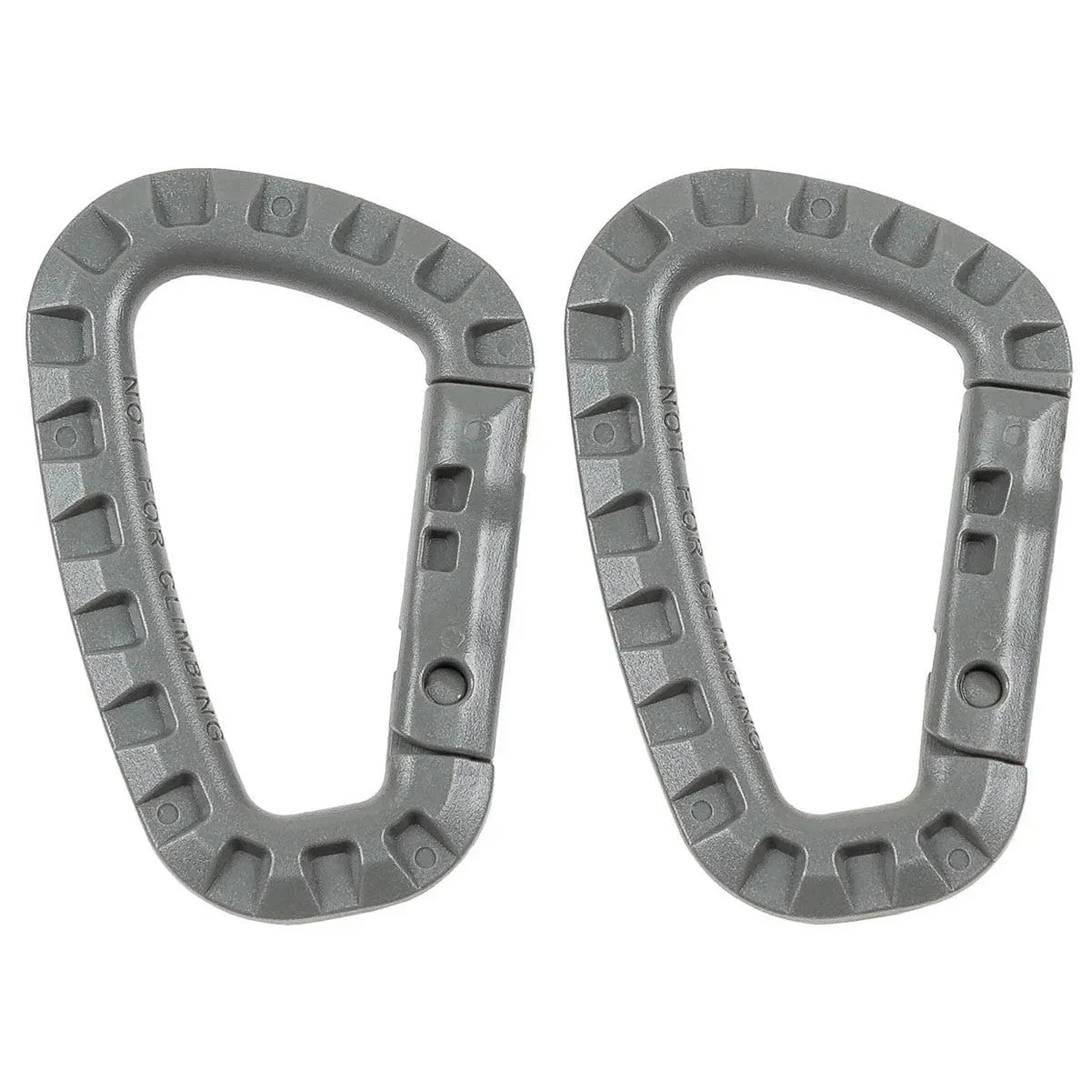 Bild von ABS Karabiner Kunststoff foliage 2er Pack