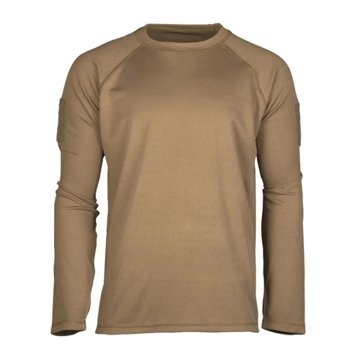 Bild von Mil-Tec Tactical Quickdry Langarmshirt dark coyote – Der ideale Begleiter für aktive Abenteuer