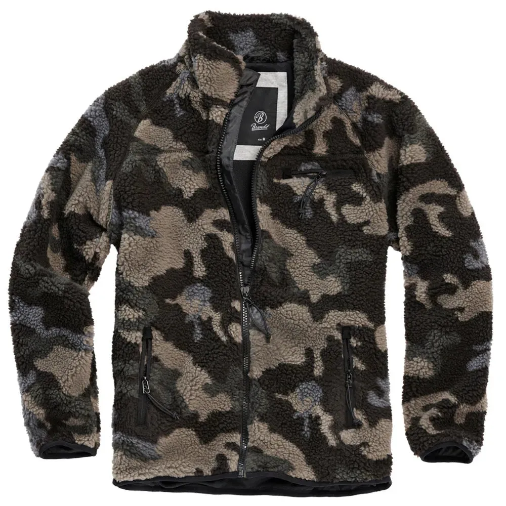 Bild von Brandit Jacke Teddyfleece darkcamo