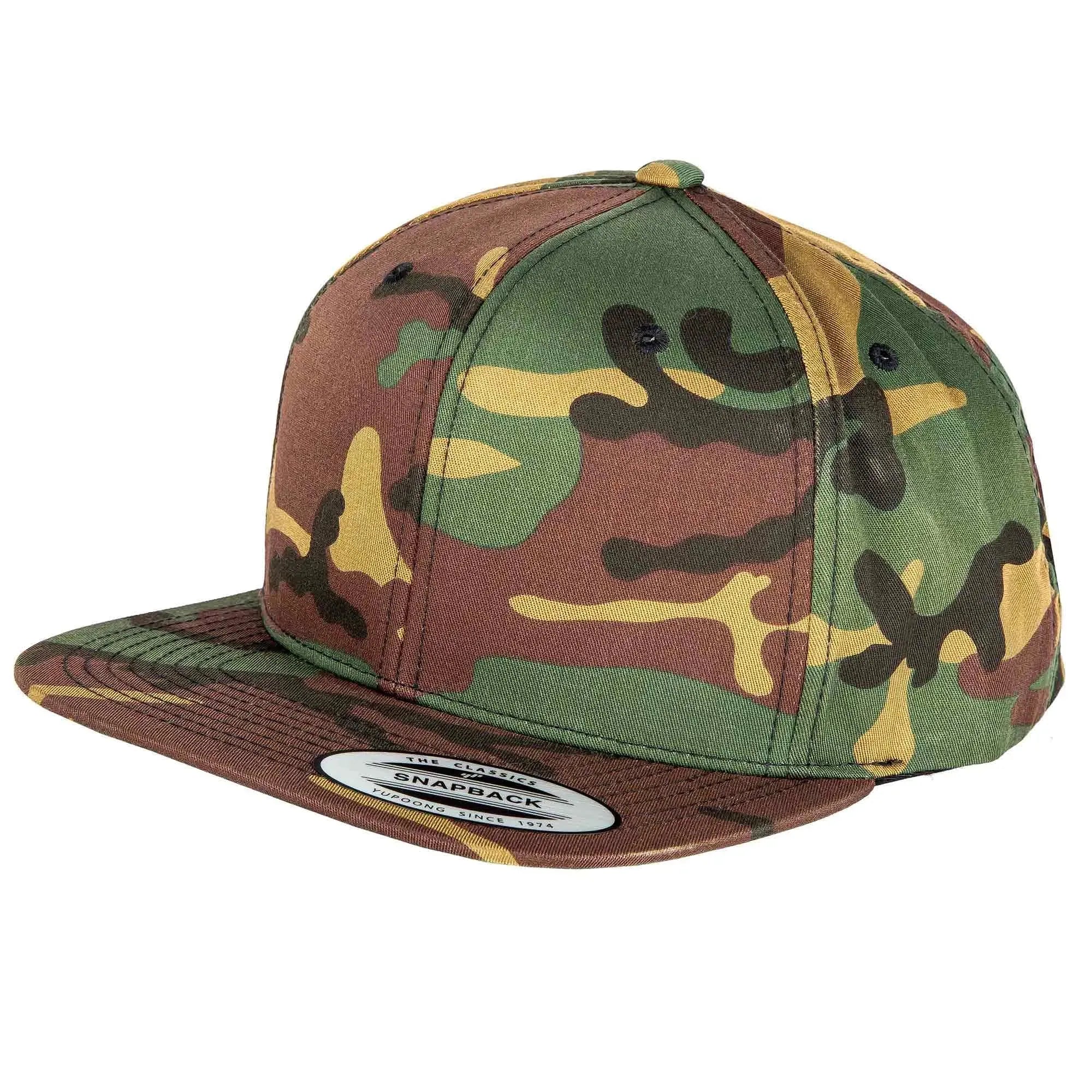 Bild von Flexfit Cap Camo Classic Snapback woodland