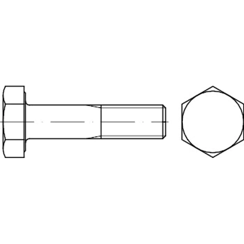 Bild von Sechskantschrauben HV EN 14399 -4 10.9 M 16 x 135 tZn K1;  -P