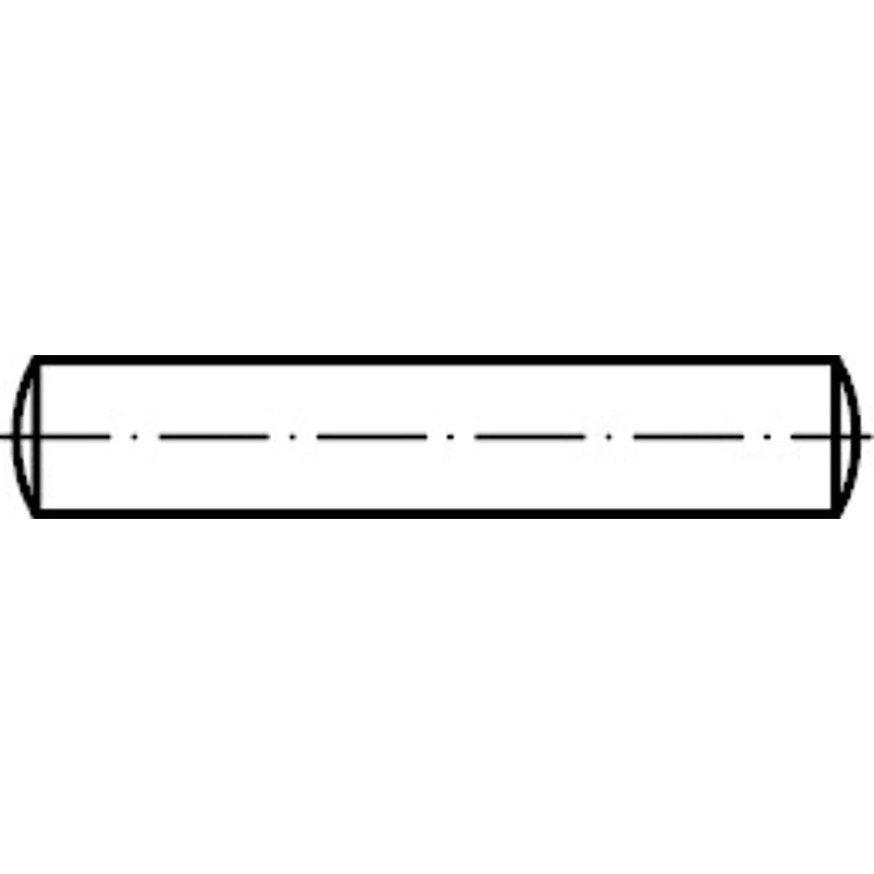 Bild von 100 Stk. Zylinderstift DIN 7 8 m6x 14 A 1 100 Stück Noname 000007910000080014