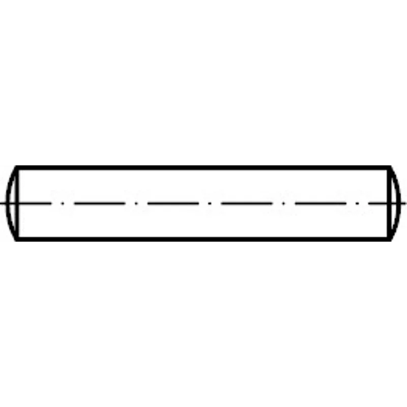Bild von 25 Stk. Zylinderstift DIN 7 10 m6x 100 A 4 25 Stück Noname 000007940000100100