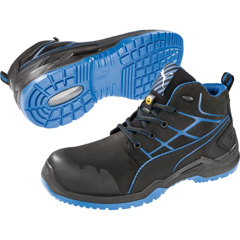 Bild von Sicherheits-Sportschuh PUMA® Krypton Blue Mid S3 ESD, Größe 45