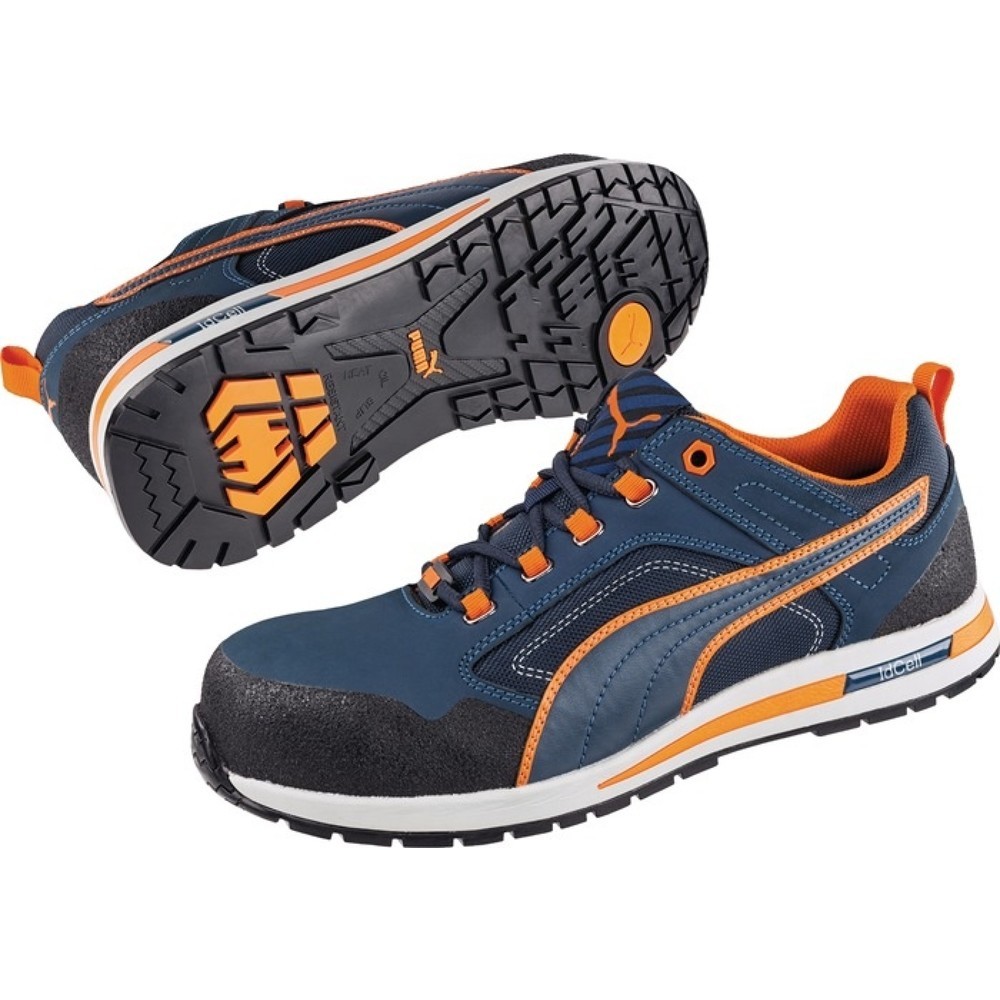 Bild von PUMA Crosstwist Low 643100-42 Sicherheitsschuh S3 Schuhgröße (EU): 42 Blau, Orange 1St.