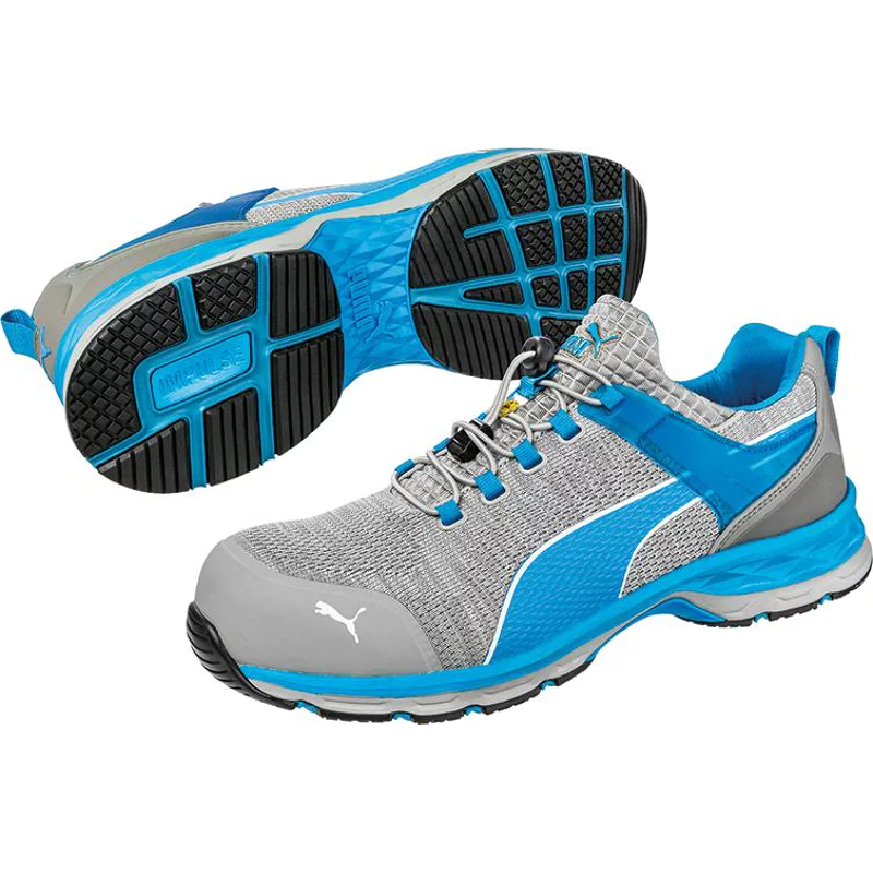 Bild von PUMA XCITE GREY LOW 643860-42 ESD Sicherheitsschuh S1P Schuhgröße (EU): 42 Grau, Blau 1St.