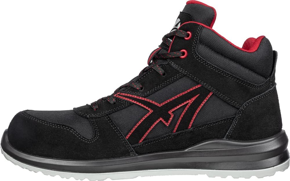 Bild von Albatros CLIFTON MID SRC 638700210000044 Sicherheitsstiefel S3 Schuhgröße (EU): 44 Schwarz, Rot 1