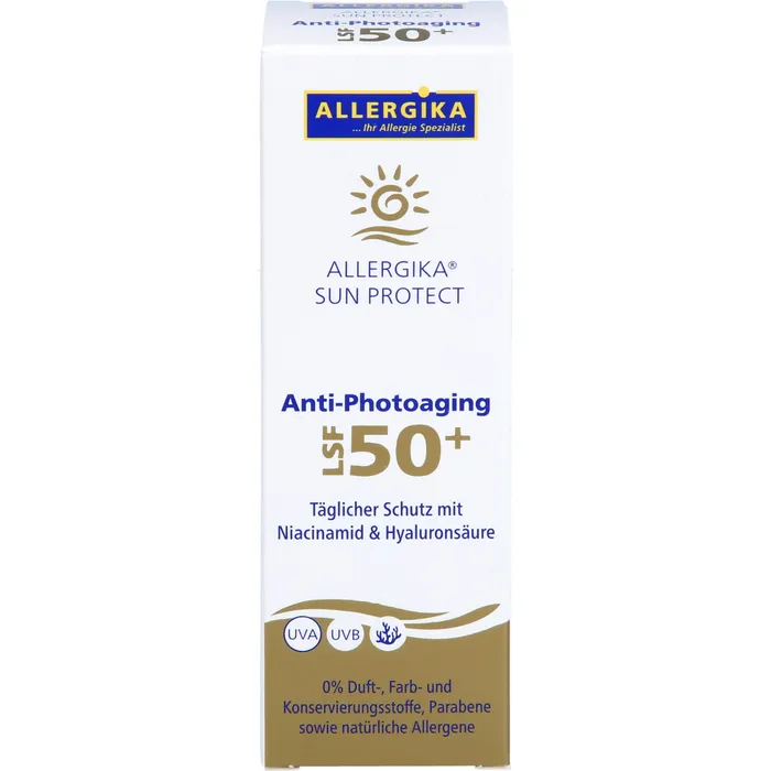 Bild von ALLERGIKA SUN PROTECT Anti-Photoaging Cr.LSF 50+ 50 ml