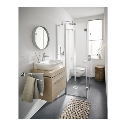 Bild von Kermi U-Form LIGA F2U 1030x1850 BV: 985-1010, silber hochglanz ESG klar