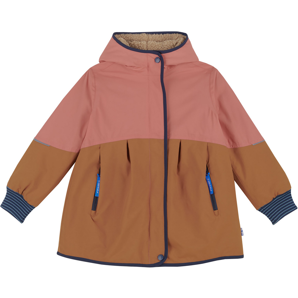Bild von Finkid - Kid's Aina Mukka - Mantel Gr 100/110 braun