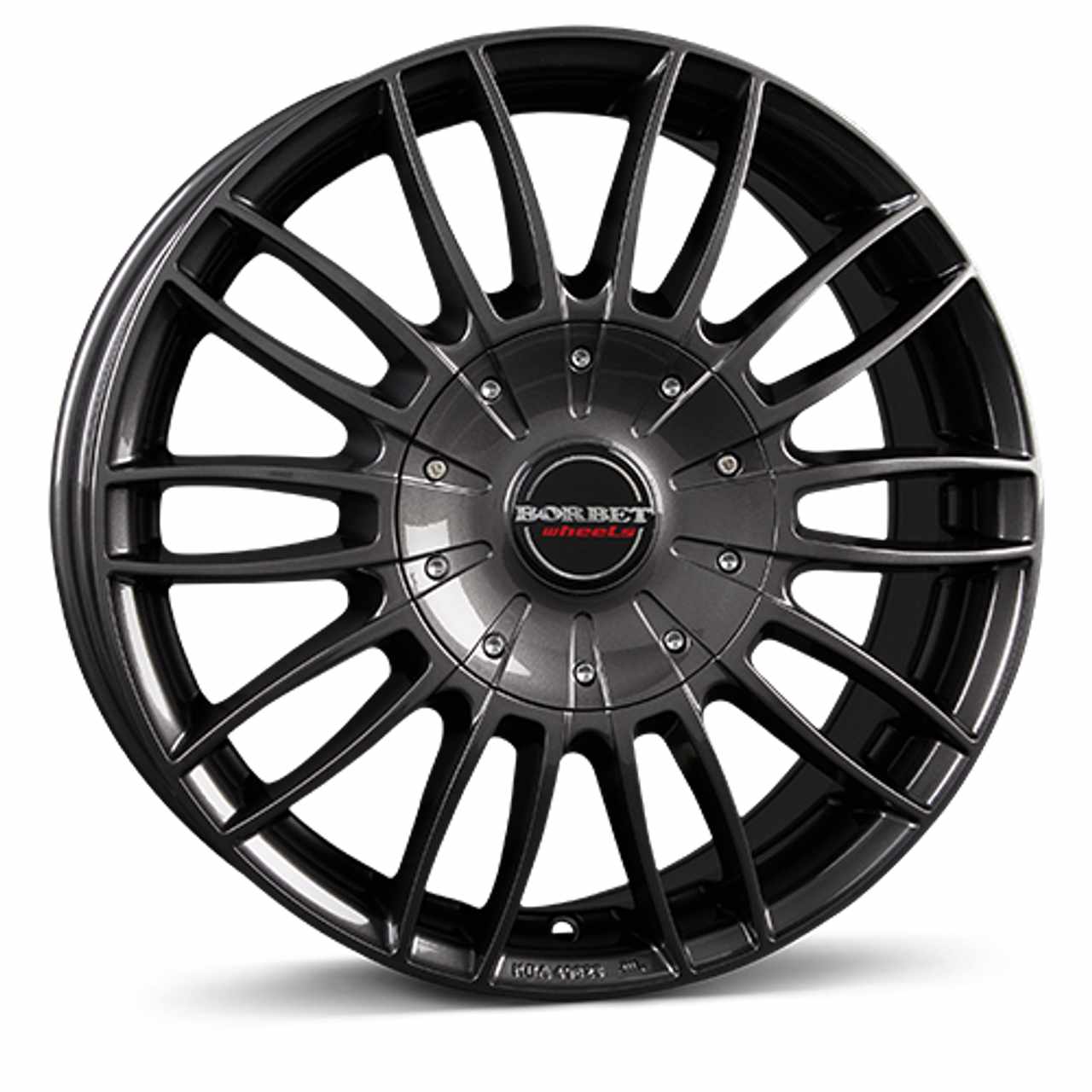 Bild von BORBET DESIGN CW3 mistral anthrazit glänzend 7.5Jx18 5x130 ET37