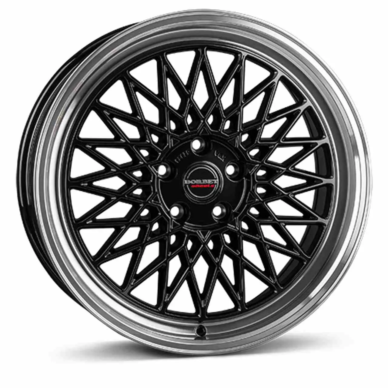 Bild von Borbet Felge B 8.5x19 ET45 5x112 black rim polished B 85945112566,5BRP