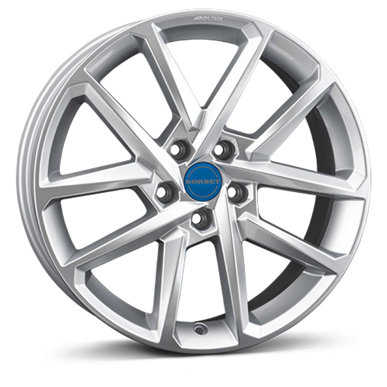 Bild von Borbet Felge N 7.5x18 ET45 5x114,3 crystal silver N 75845114,3572,5CS