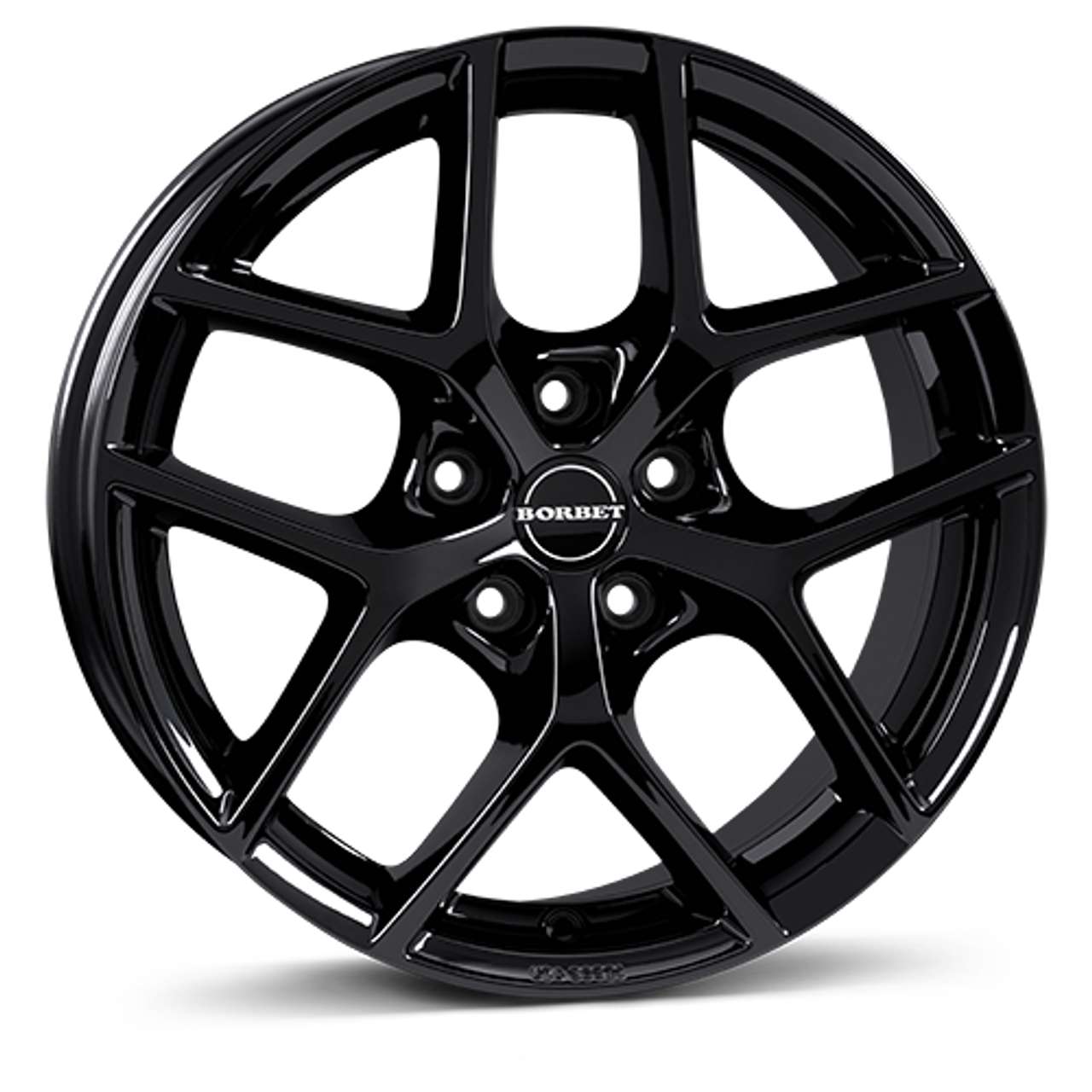 Bild von BORBET DESIGN Y black glossy 9.5Jx20 5x112 ET30