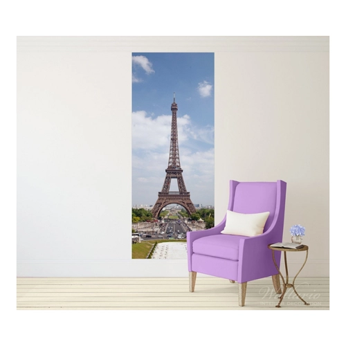 Bild von Eiffelturm Poster von Wallario