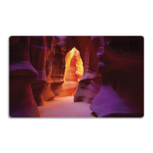 Bild von Wallario Frühstücksbrett Felsschlucht in Arizona USA - orange und violett