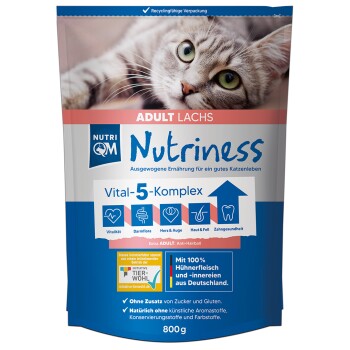 Bild von NutriQM Nutriness Adult 6x800g Lachs