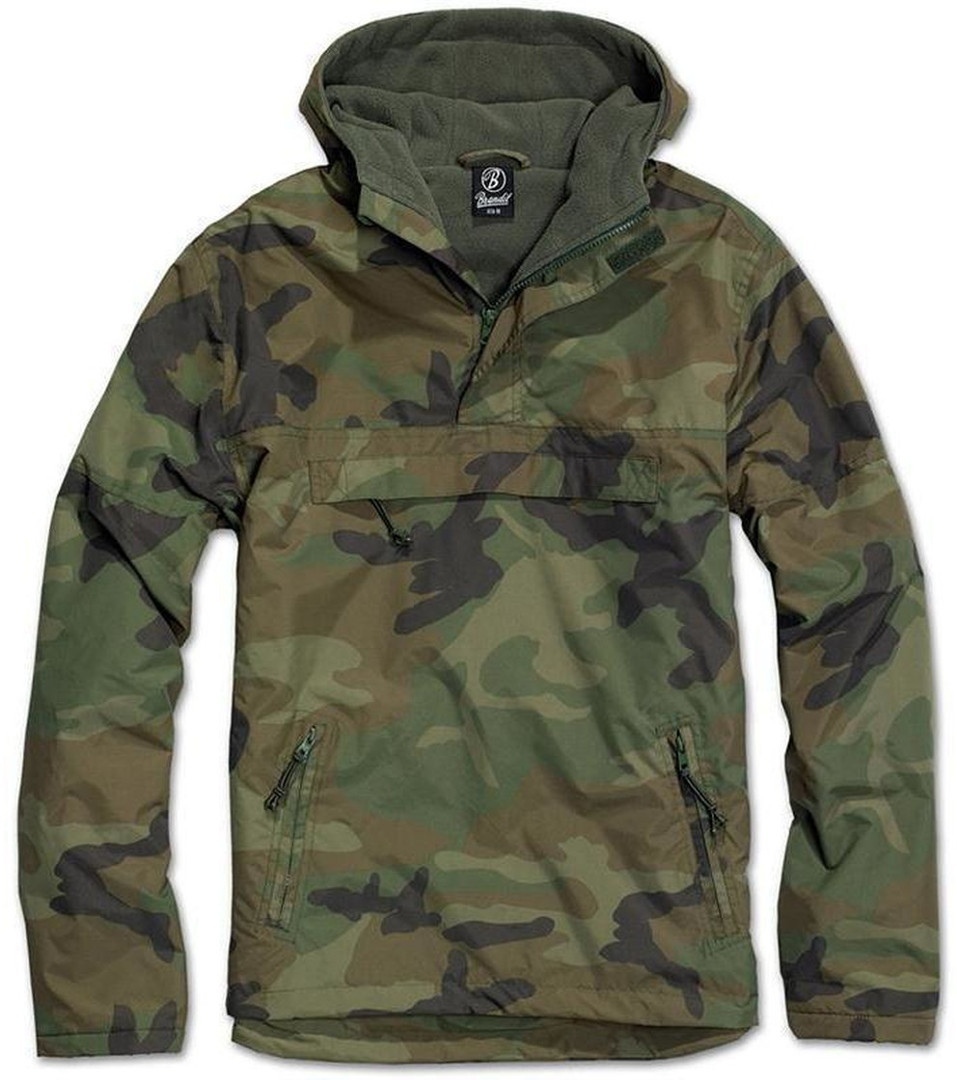 Bild von Brandit Anorak Brandit Herren Fleece Pull Over Windbreaker (1-St)