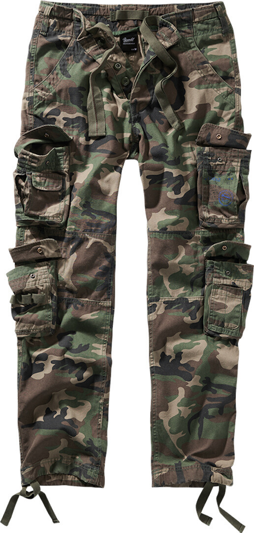 Bild von Brandit Pure Slim Fit Hose, grün, Größe M für Männer