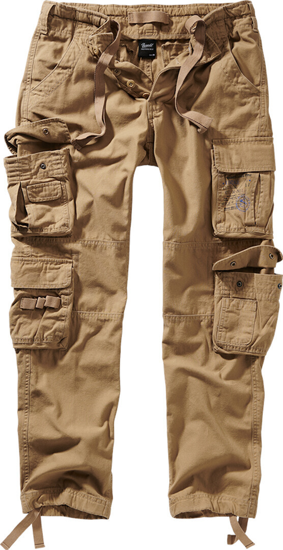 Bild von Brandit Herren Pure Slim Fit Trousers Freizeithose, Beige, S EU