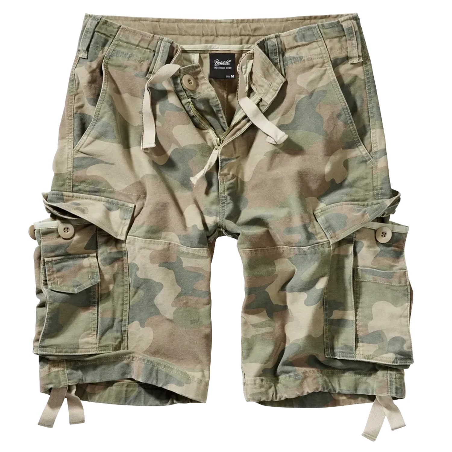 Bild von Brandit Vintage Shorts light woodland 3XL