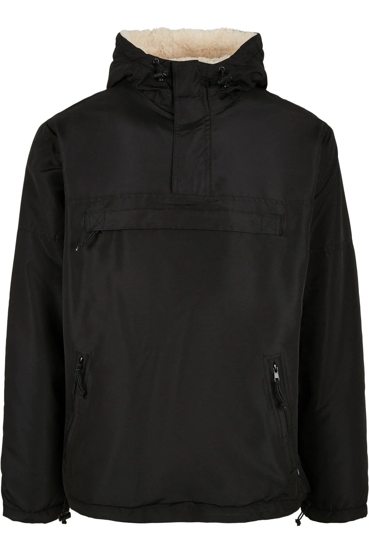 Bild von Brandit Windbreaker Sherpa Jacke, schwarz, Größe 4XL für Männer