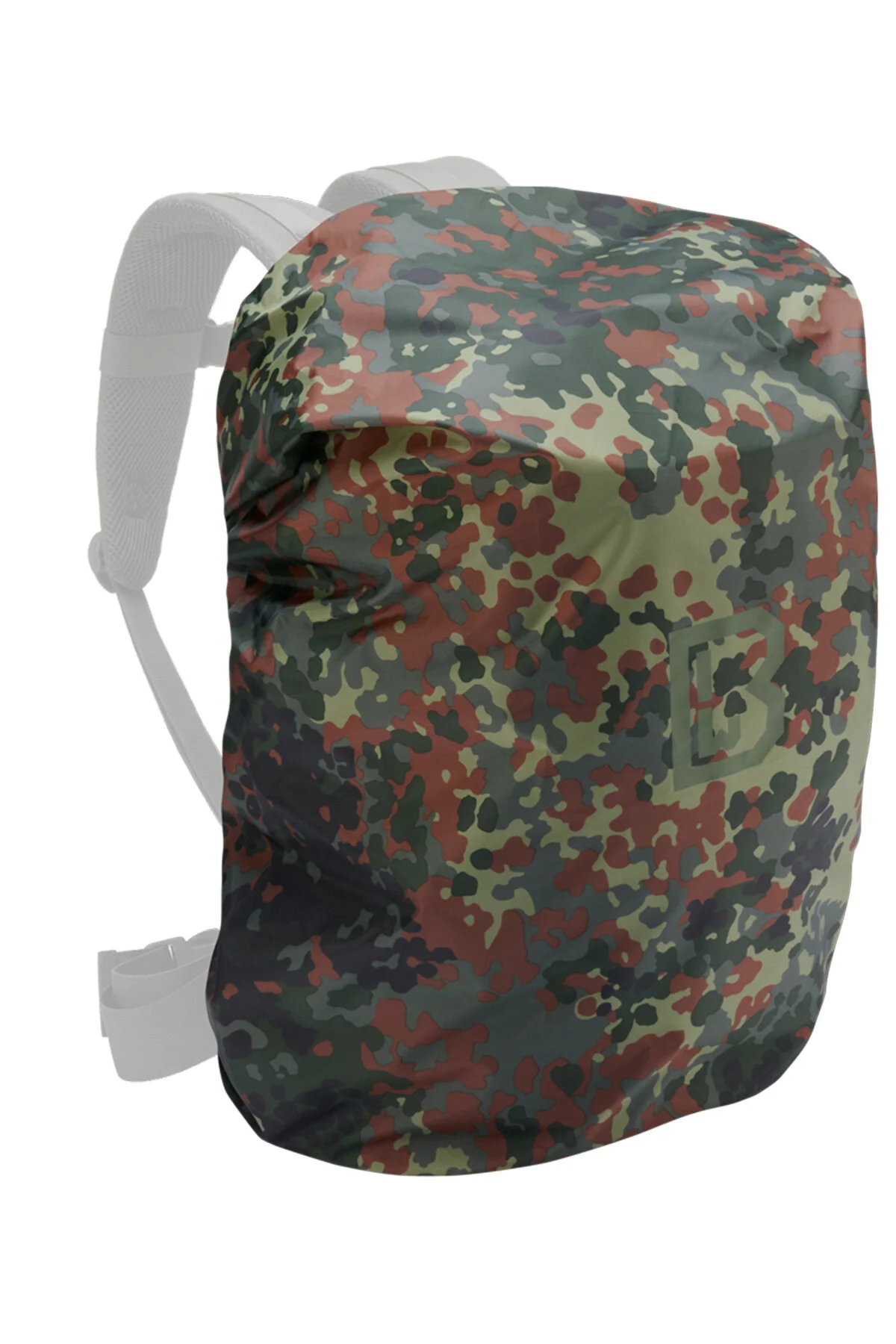 Bild von US Assault Pack RUCKSACKBEZUG Cooper Regenschutz BW Rucksack NÄSSESCHUTZ ÜBERZUG, Farbe:Flecktarn, Volumen:Large (50L)