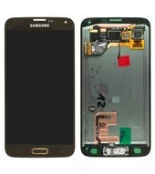 Bild von Display (LCD + Touch) für G900F Samsung Galaxy S5, S5 Plus - gold