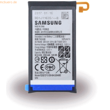 Bild von Samsung Akku für Samsung GH43-04677A Li-Pol 3,85 Volt 2350 mAh schwarz