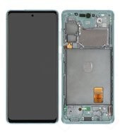 Bild von Samsung LCD + Touch + Frame für G781B Samsung Galaxy S20 FE 5G - cloud mint, Mobilgerät Ersatzteile, Grün