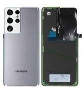 Bild von Samsung Battery Cover für G998B Samsung Galaxy S21 Ultra - phantom silver (Galaxy S21 Ultra), Smartphone Hülle, Silber