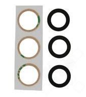 Bild von Main Camera Lens Set 3pcs für G990B Samsung Galaxy S21 FE - black
