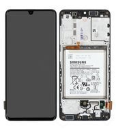 Bild von Display (LCD + Touch) + Frame + Battery für A415F Samsung Galaxy A4...