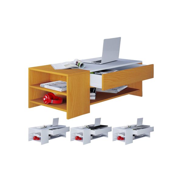 Bild von Couchtisch ¦ grau ¦ Maße (cm): B: 100 H: 35 Tische > Couchtische > Couchtische rechteckig - Höffner