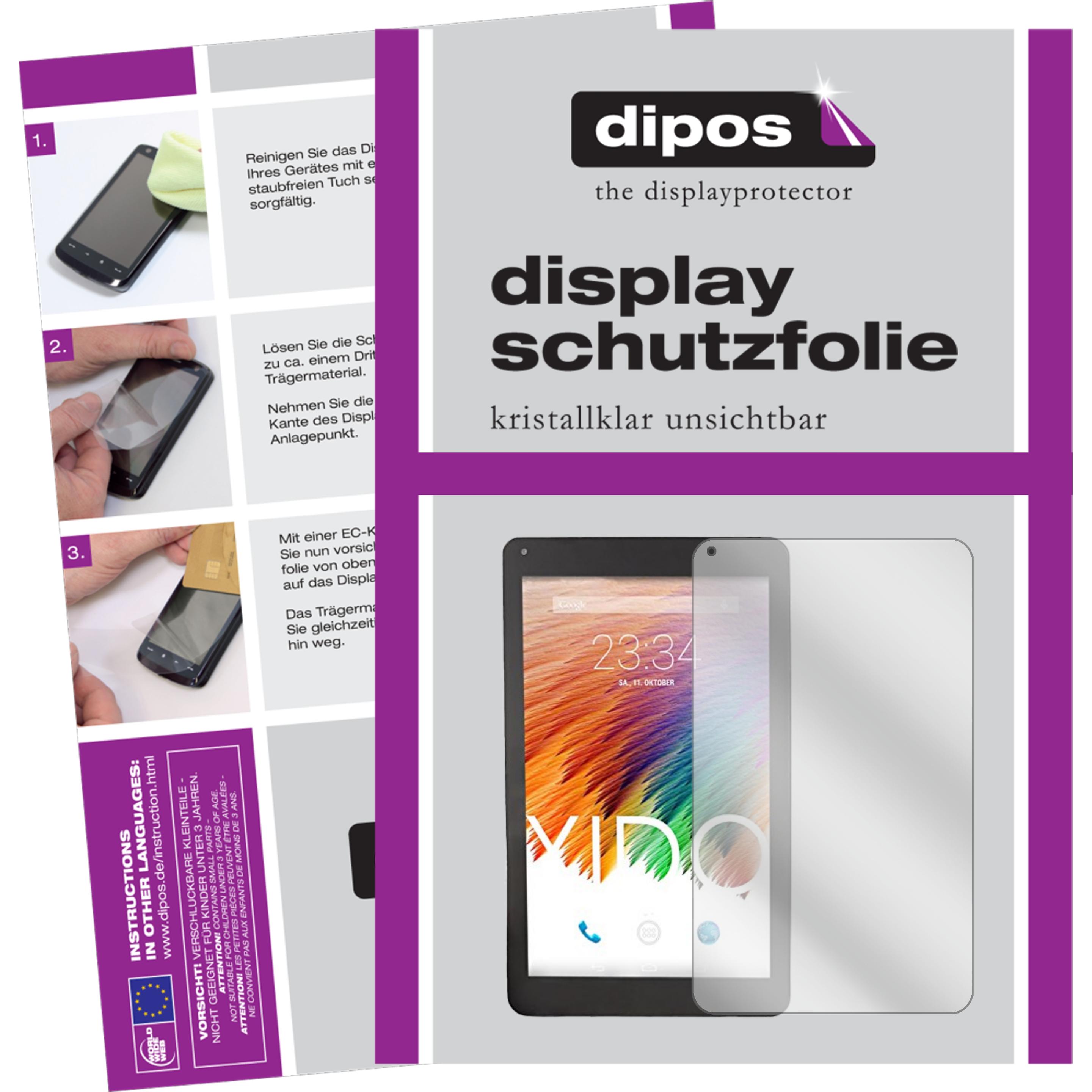 Bild von Dipos Displayschutzfolie Crystalclear (2 Stück, X110), Tablet Schutzfolie