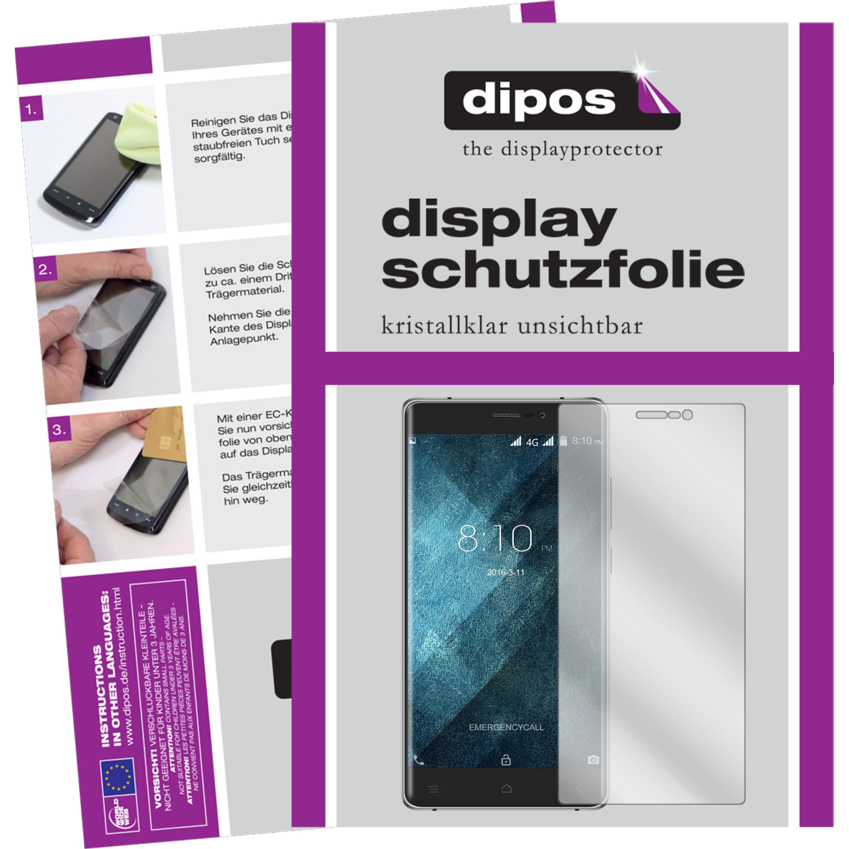 Bild von Dipos Displayschutzfolie Crystalclear (6 Stück, Blackview A8 Max), Smartphone Schutzfolie, Transparent