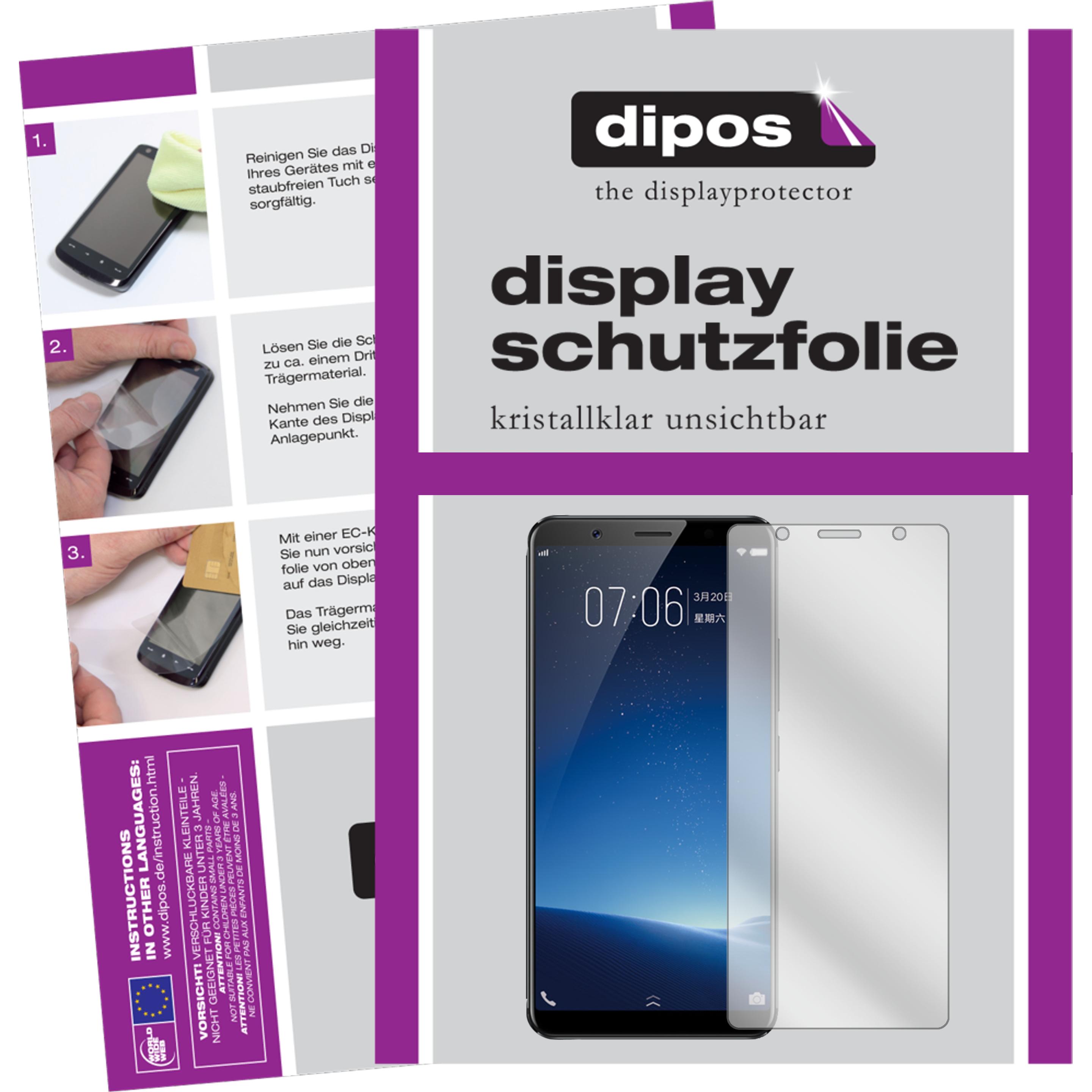 Bild von Dipos Displayschutzfolie Crystalclear (6 Stück, Vivo X20 Plus), Smartphone Schutzfolie, Transparent