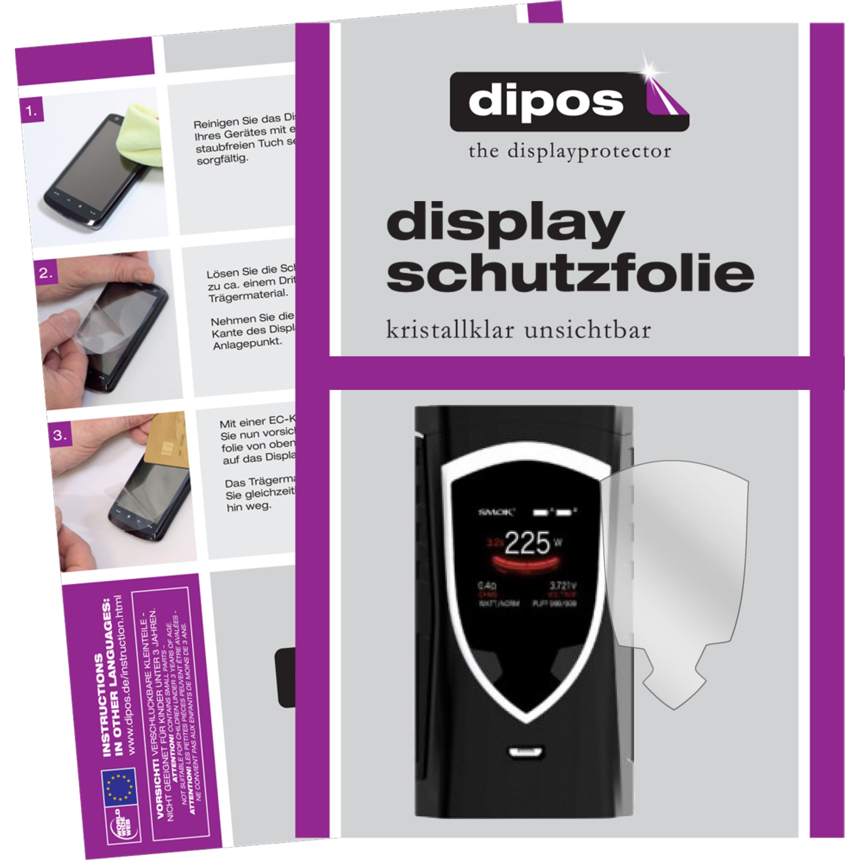 Bild von Dipos Displayschutzfolie Crystalclear (Displayschutz, ProColor), Kameraschutz, Transparent