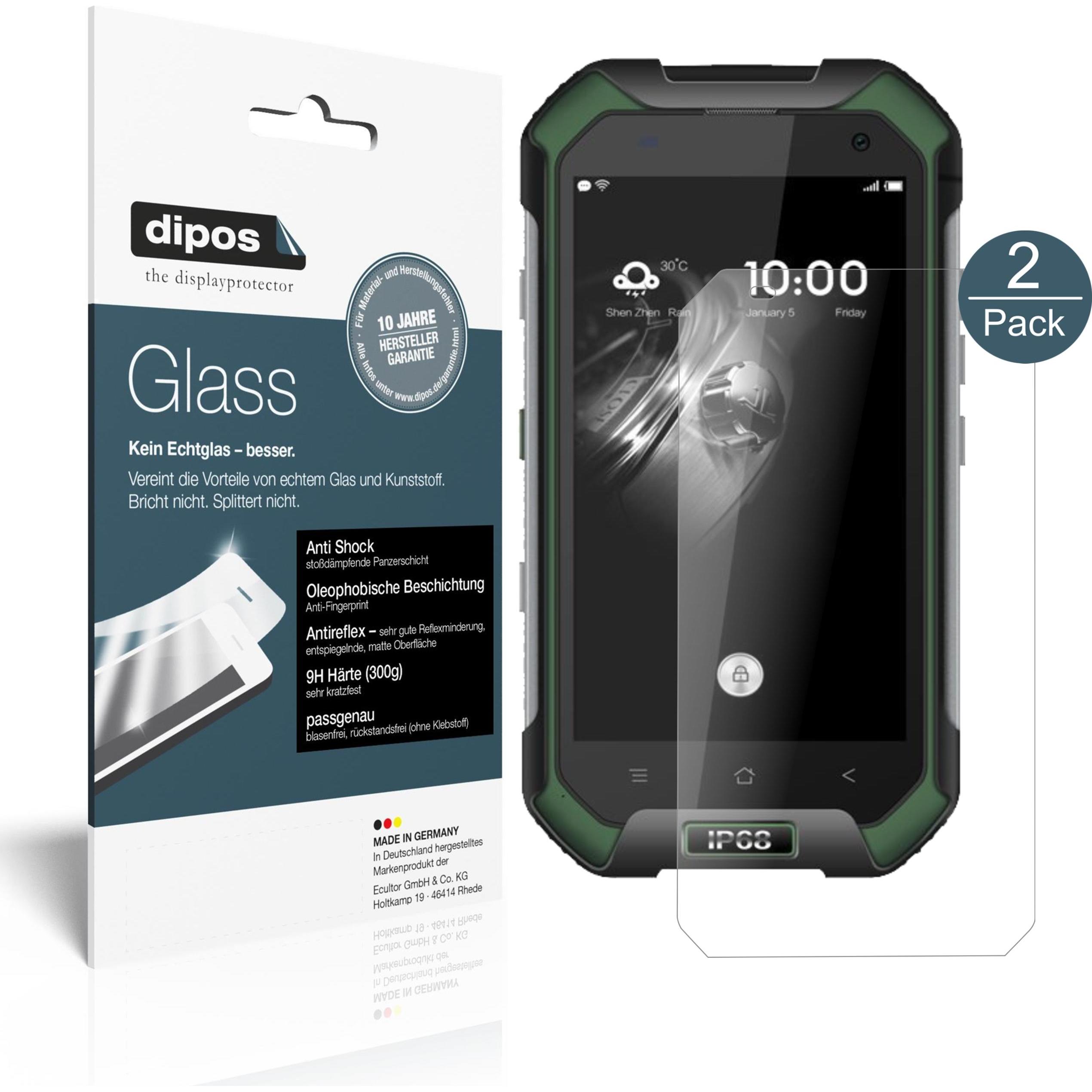 Bild von Dipos Displayschutz Anti-Shock (1 Stück, Blackview BV6000), Smartphone Schutzfolie, Transparent